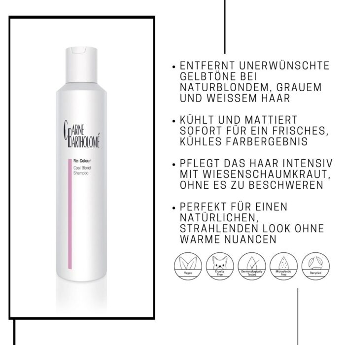 Re-Colour Cool Blond Shampoo – Bild 2