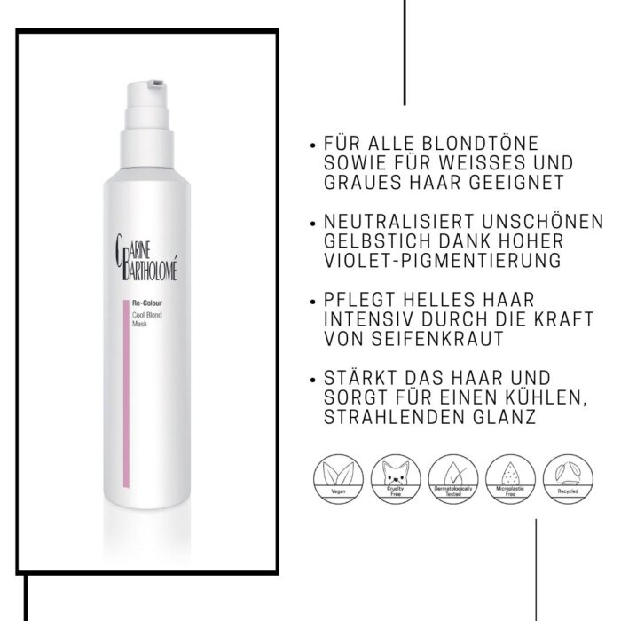 Re-Colour Cool Blond Mask – Bild 3